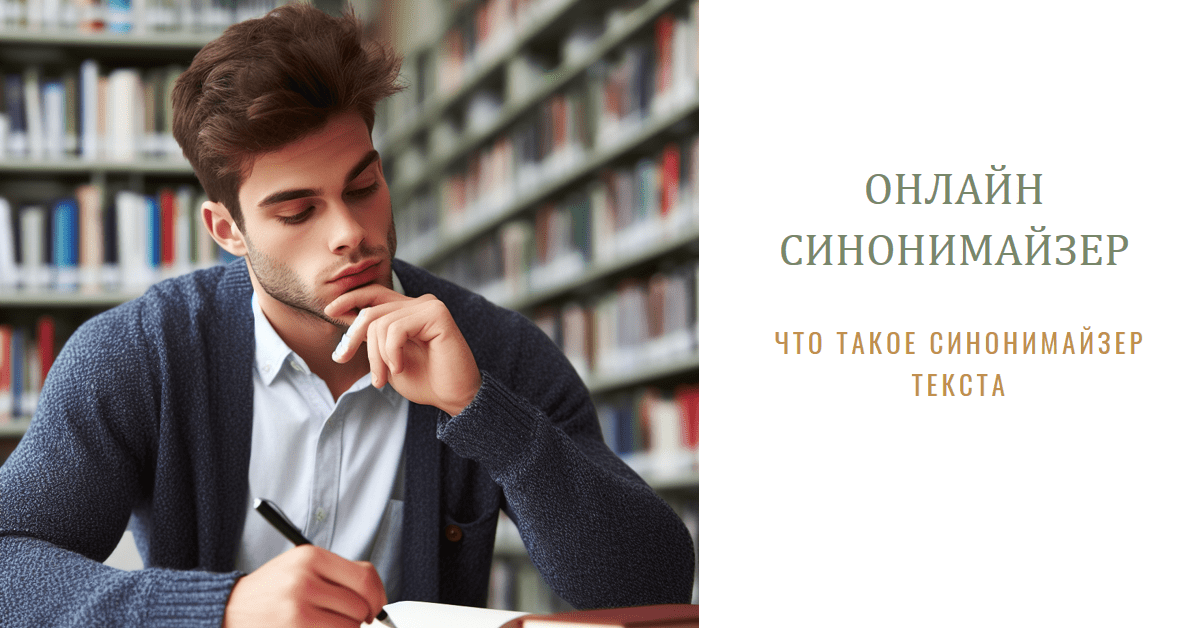 синонимайзер текста